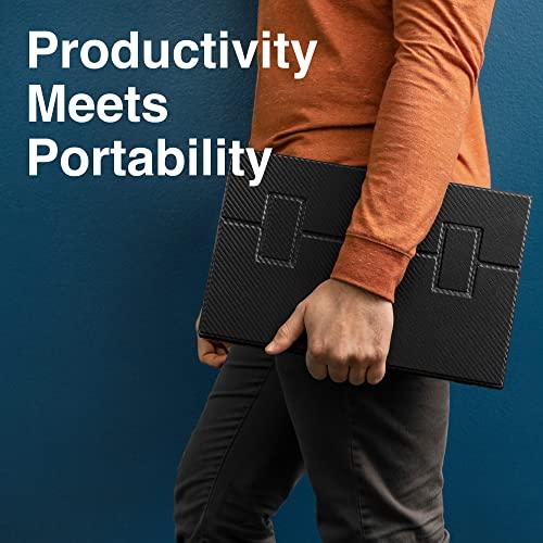 SideTrak SideTrak Solo 17.3” Portable Monitor for Laptop | Freestanding Full HD LED USB Laptop Dual Screen with Cover | Compatible with Mac, PC, & Chrome | Powered by USB-C or Mini HDMI