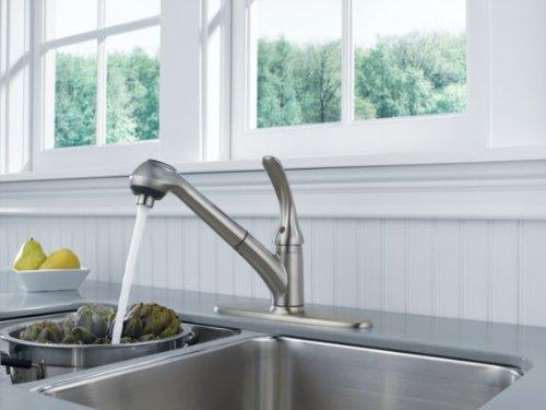 DELTA FAUCET DELTA FAUCET B4310LF-SS, 8.75 x 10.75 x 8.75 inches, Stainless