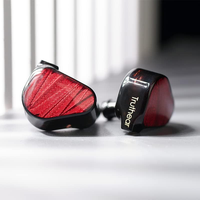 TRUTHEAR TRUTHEAR x Crinacle Zero: RED Dual Dynamic Drivers in-Ear Headphone Gaming Earbuds HiFi Wired Earbuds