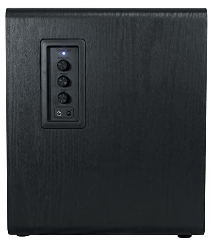 Rockville Rockville ELITE-5B 5.25\" Bookshelf Speakers w/Bluetooth+28\" Dark Wood Stands