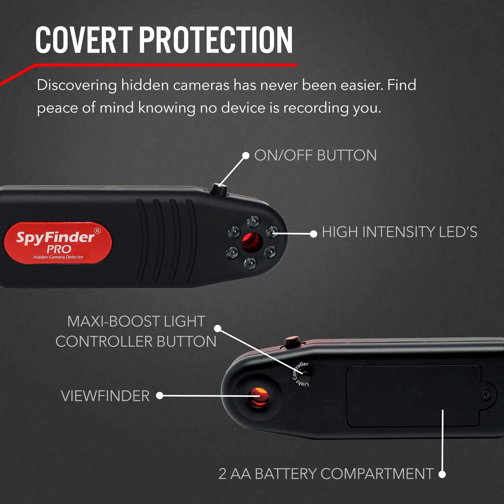 SPY ASSOCIATES SpyFinder ProMax Hidden Devices Detector Bundle - Video Surveillance Bug Sweeper Detector - Bug Detector Finds Wireless Hidden Camera Detectors, Hidden GPS Detector, Anti Spy Device - (Combo Set)