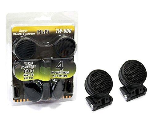 Absolute Absolute TW-800 800WATTS MAX High Efficiency Dome Tweeter with Built-in Crossover (Pair)