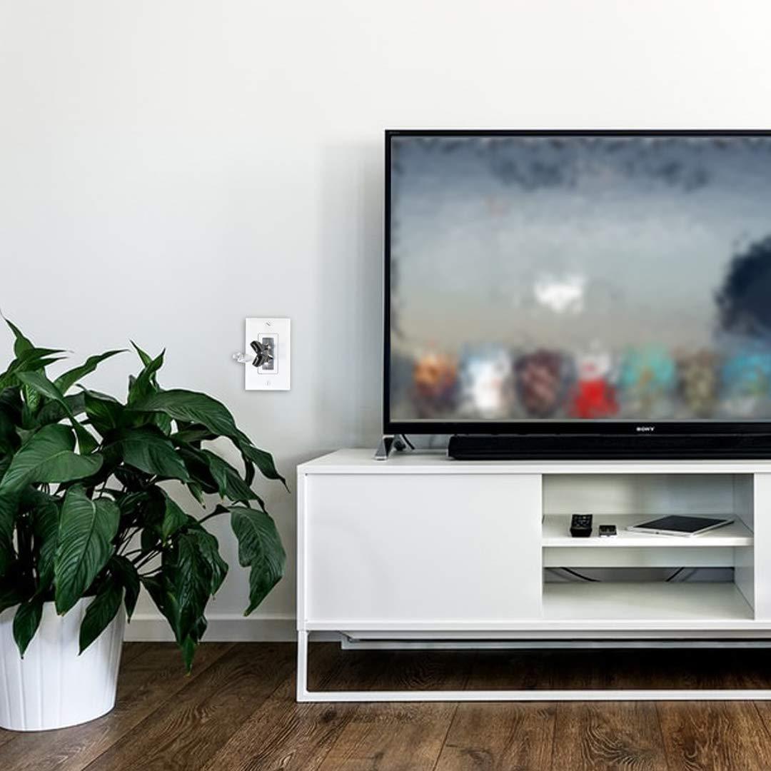 On-Q On-Q WP1014WH WP1014 Cable access strap, 1 Pack, White