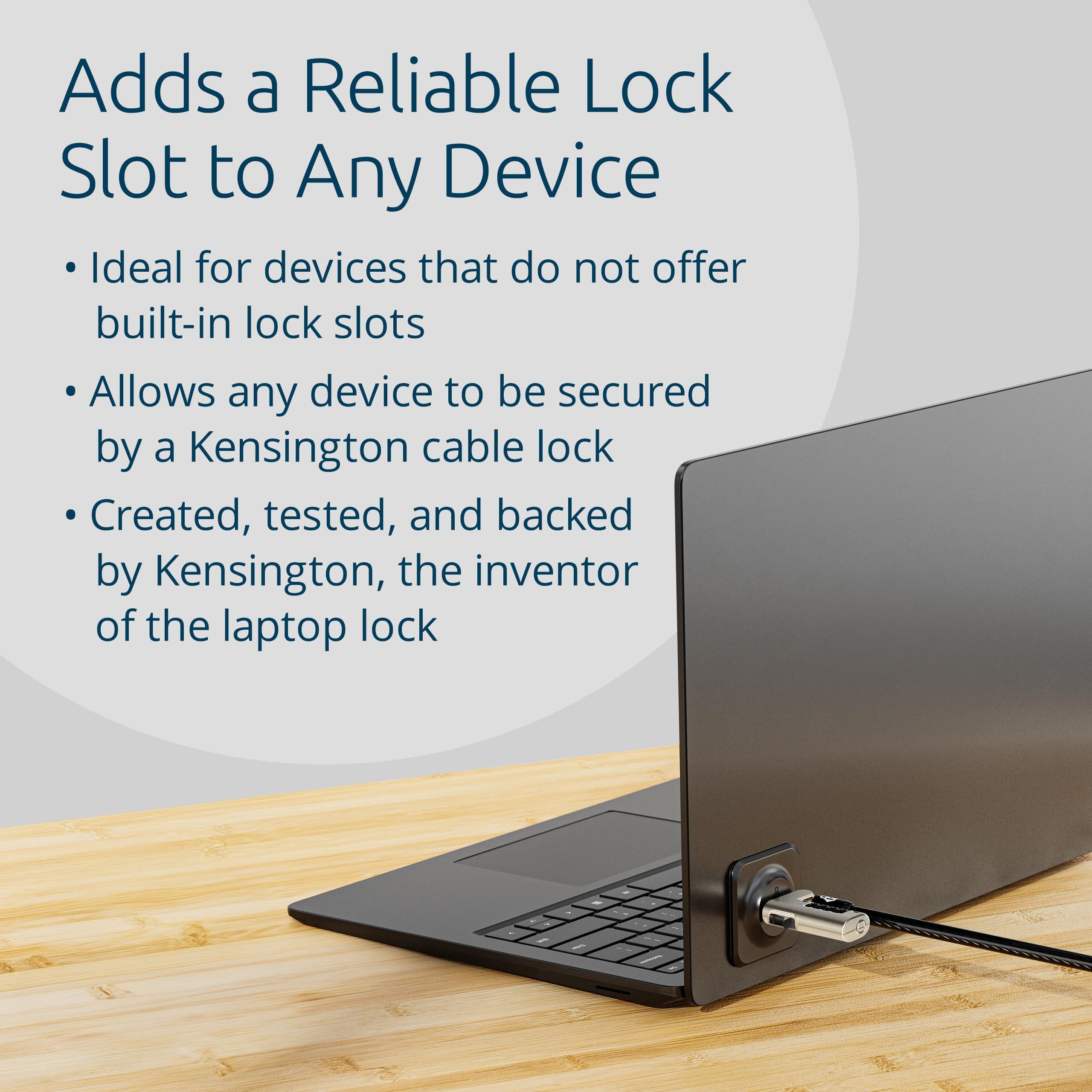 Kensington Kensington Computer Lock Adapter Kit - Lock and Adhesive Adapter