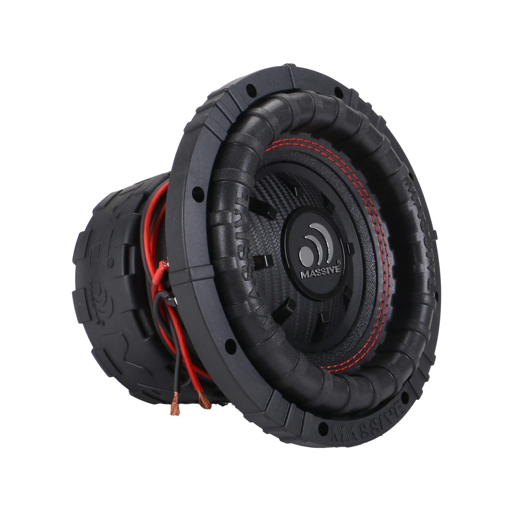 Massive Audio Massive Audio GTR84-8" 600 Watts RMS Dual 4 Ohm Subwoofer