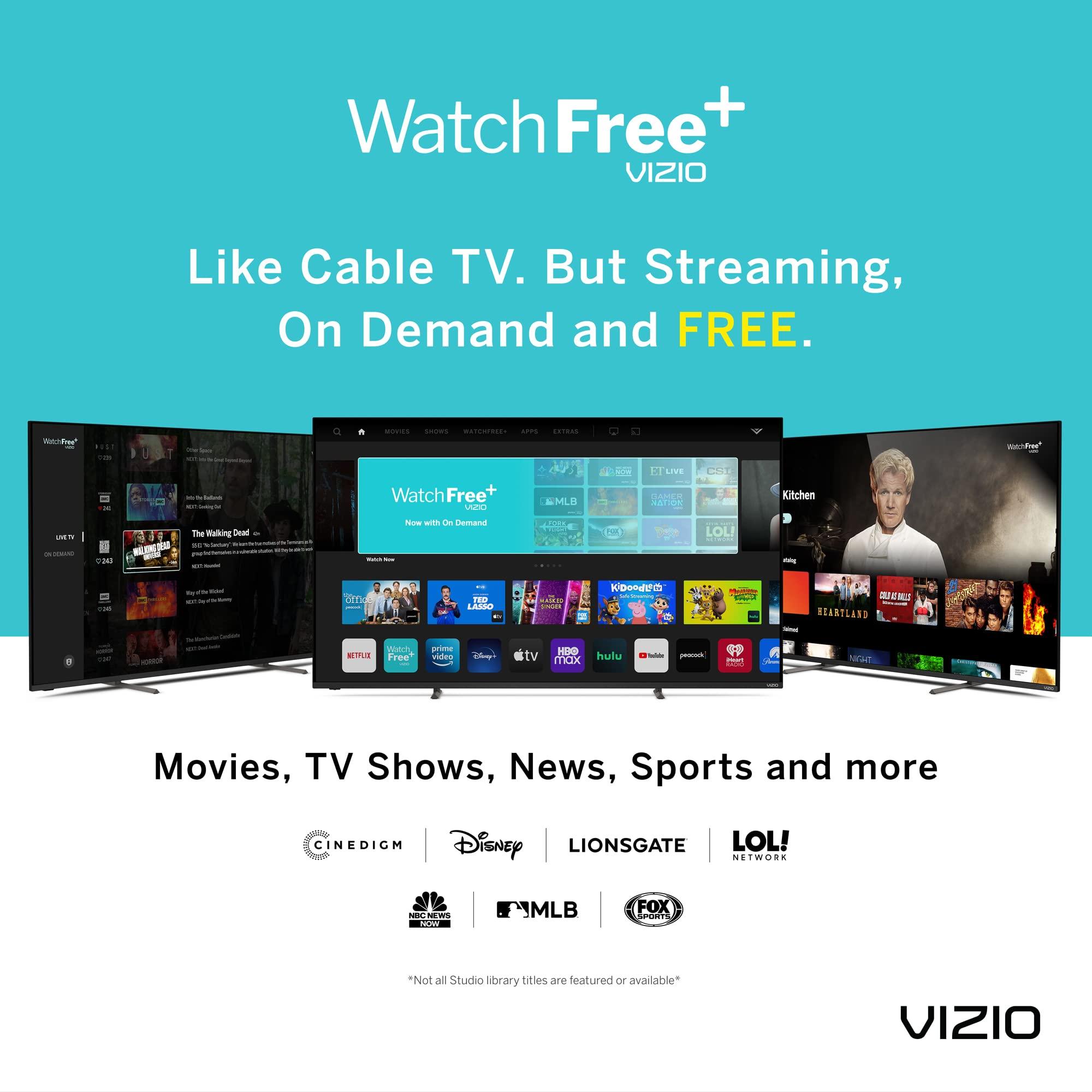 VIZIO VIZIO 43-inch D-Series Full HD 1080p Smart TV with Apple AirPlay and Chromecast Built-in, TV Only (Renewed)