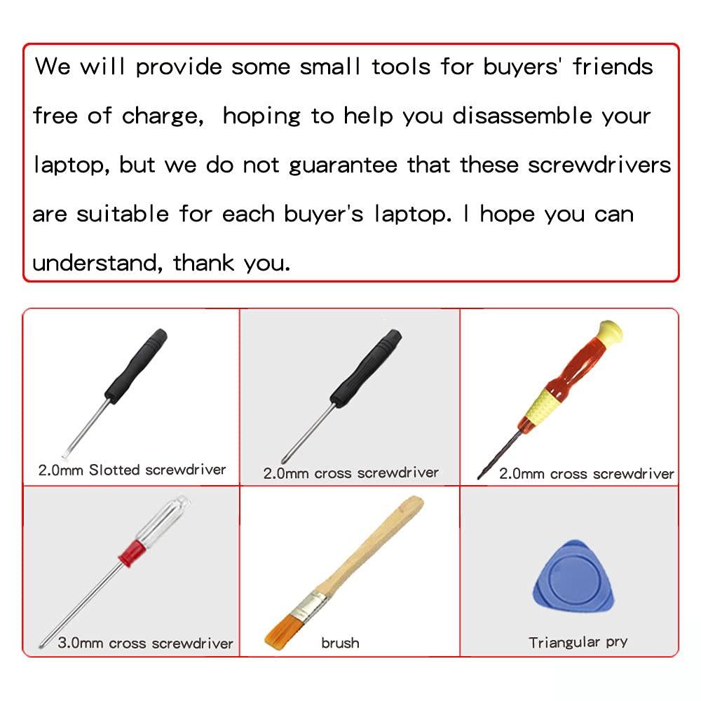 LAOKOEN New Replacement Cooling Fans for Dell G3-3579 G3 15 3579 Gaming Series Laptop CPU+GPU Fan One Pair P/N: 0GWMFV 0TJHF2 5V 0.5A (4-Pin 4-Wire)