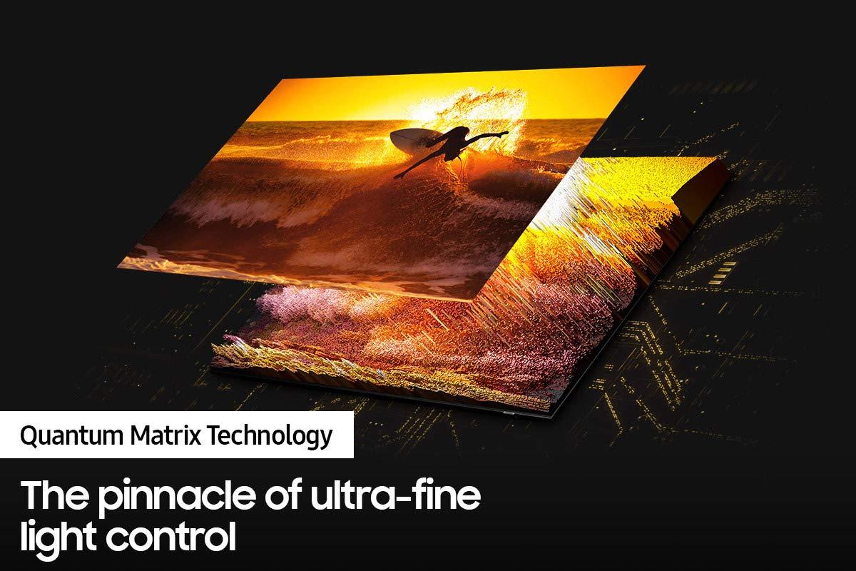 SAMSUNG SAMSUNG 85-Inch Class Neo QLED 4K QN85B Series Mini LED Quantum HDR 24x Smart TV with Alexa Built-in (QN85QN85BAFXZA, 2022 Model) (Renewed)