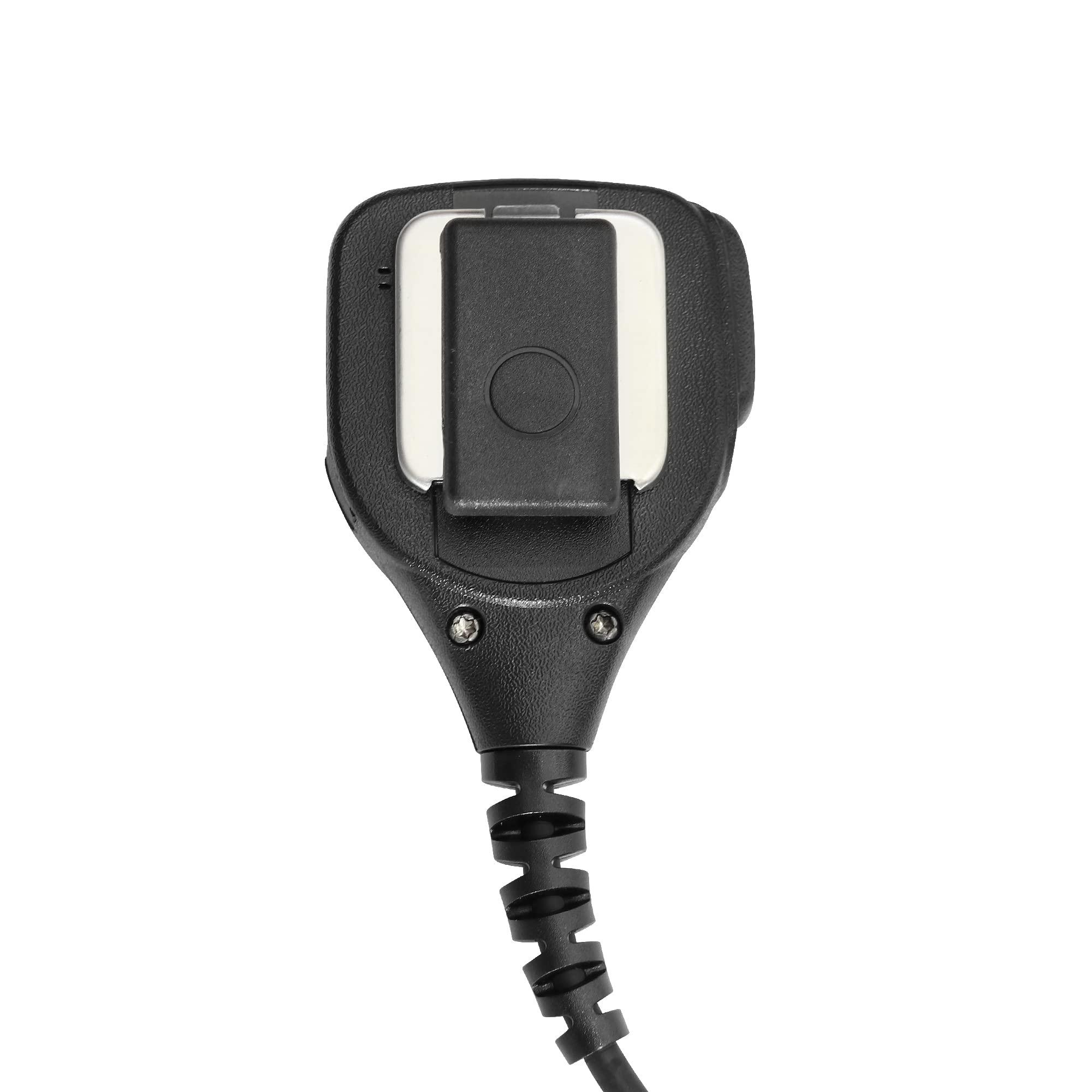 Kaqiusha PMMN4051 PMMN4051B Windporting Remote Speaker Microphone Shoulder Mic for XTS 5000 XTS 1500 XTS 2500 XTS 3000 HT1000 MTX1000 GP900 GP1200 Radio