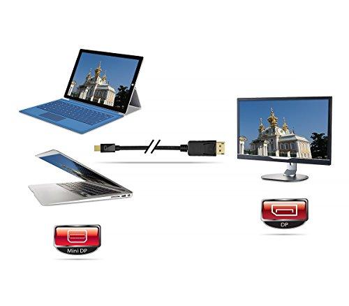 StarTech SIIG CB-DP1K12-S1 DisplayPort Cable, Black