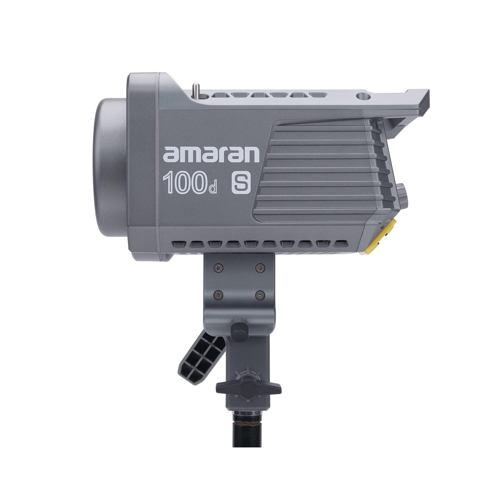 Aputure Aputure Amaran 100d S Bowens Mount LED Video Studio Light 100W 5600k Daylight with Bluetooth App Control for Interviews, Portrait Photography, Video Production