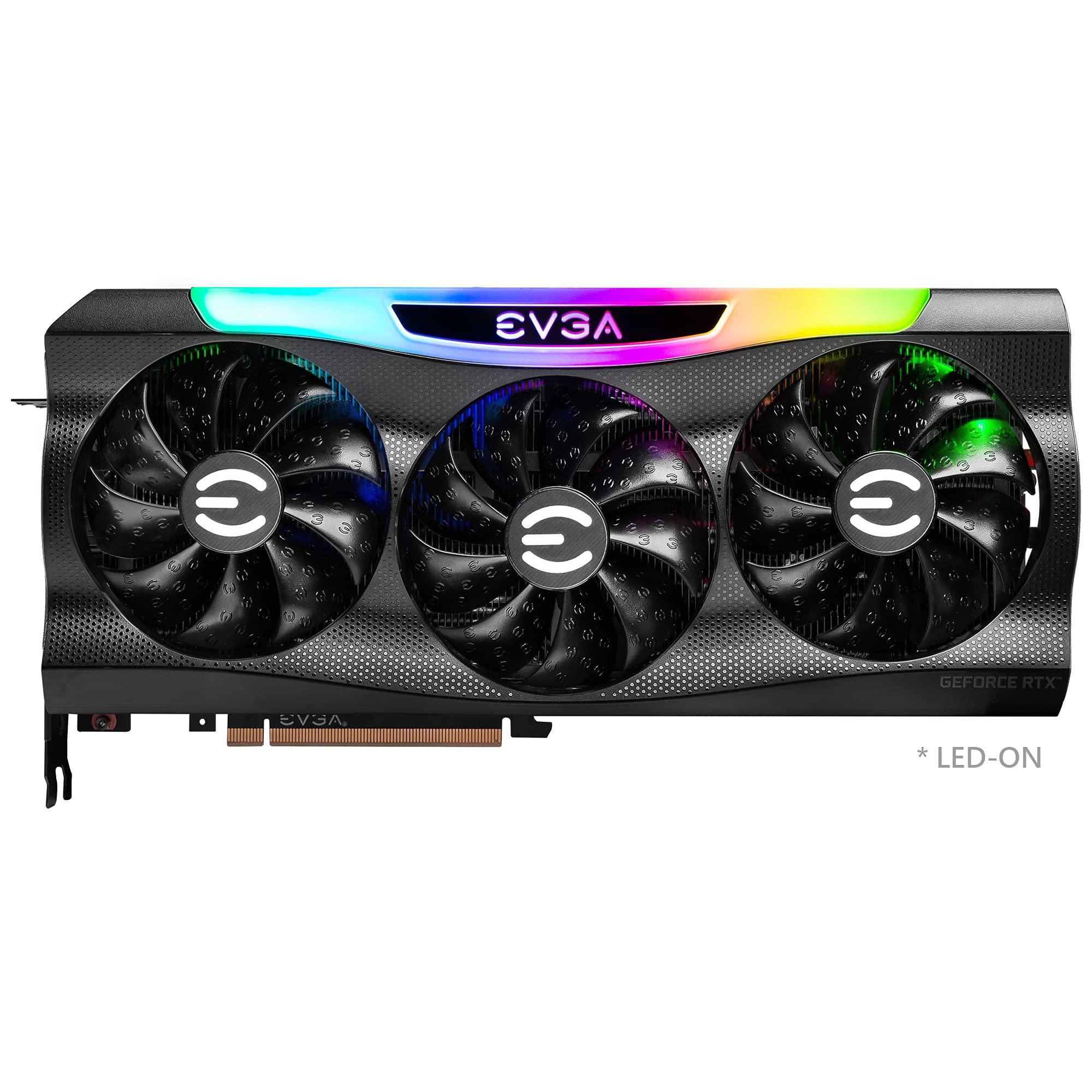 EVGA EVGA GeForce RTX 3080 Ti FTW3 ULTRA GAMING, 12G-P5-3967-KR, 12GB GDDR6X, iCX3 Technology, ARGB LED, Metal Backplate