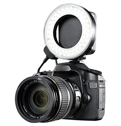 Digital Nc Dual Macro LED Ring Light/Flash Compatible with Nikon D750 (Compatible with All Nikon Lenses)