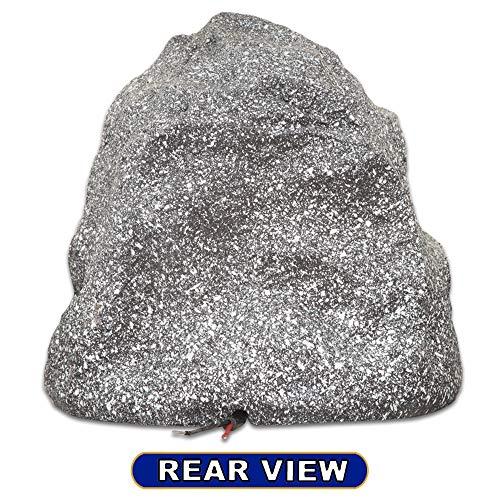 Theater Solutions Theater Solutions 4R4G New Wired Outdoor Garden Waterproof Granite Rock Patio Speakers (set of 4)