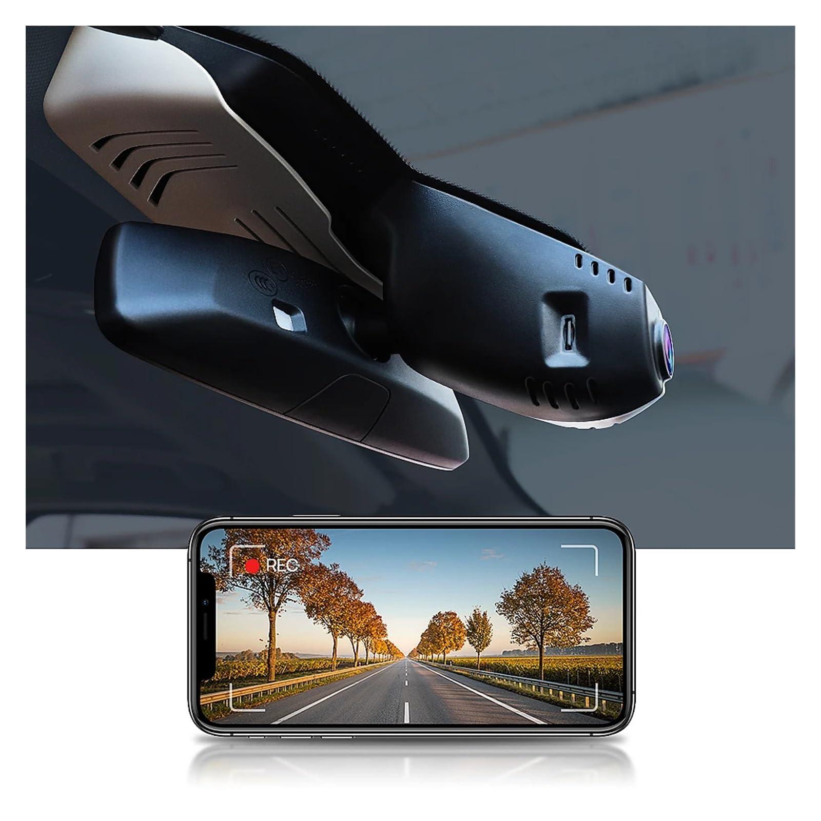 ImstAm Fitcamx Dash Cam 4K,WiFi Camera Video Recorder Dashcam Accessories,Car DVR Compatible with BMW X3 M iX3 G01 2023 2022 2021 2020 2019 2018 (Color : HD2-9208, Size : 2K Dual Cam 64GB)