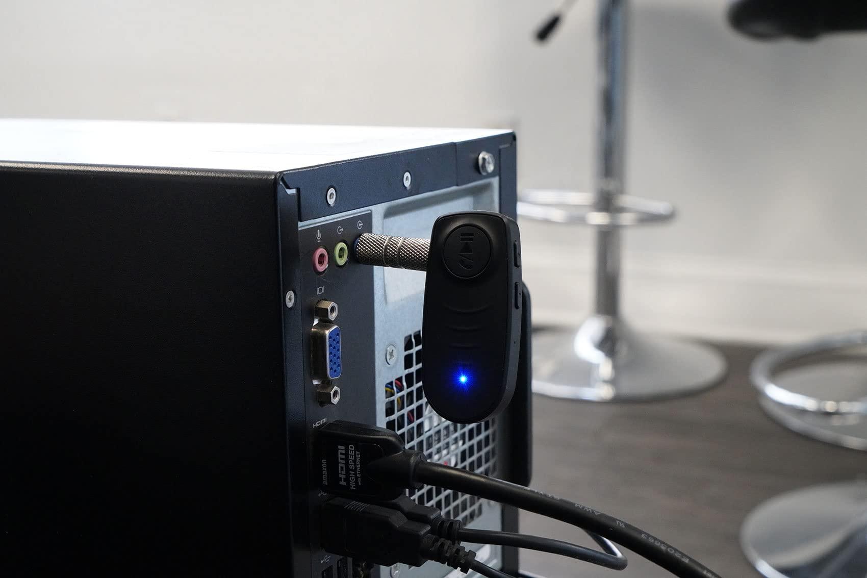 Rockville Rockville BT-Link Pair of Aux to Bluetooth Adapters to Link 2 Speakers Together