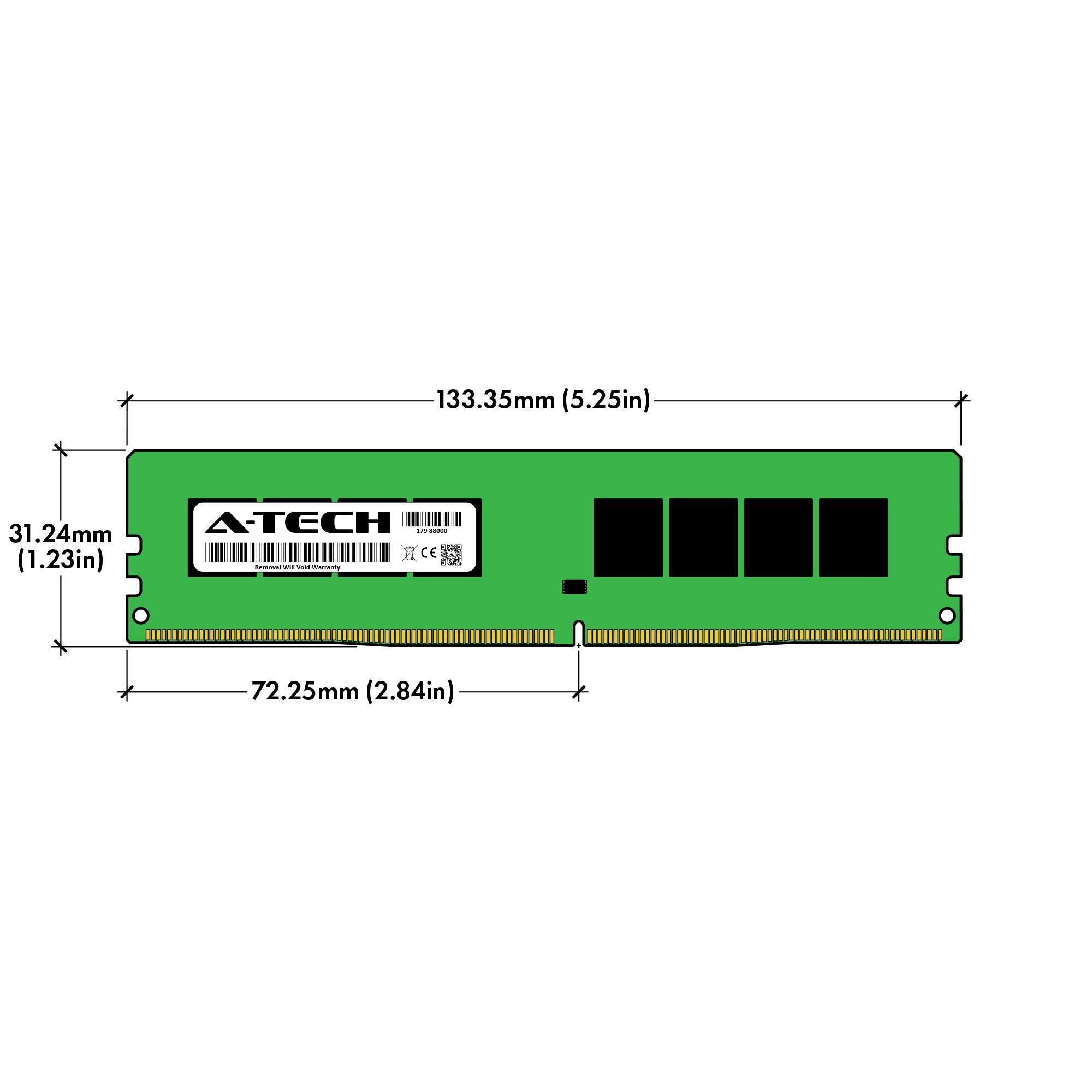 A-Tech A-Tech 8GB RAM Replacement for Dell SNPJ69DFC/8G, AA101830, J69DF, 0J69DF | DDR4 2933MHz PC4-23400 1Rx8 Non-ECC DIMM Desktop Tower PC Single Memory Module