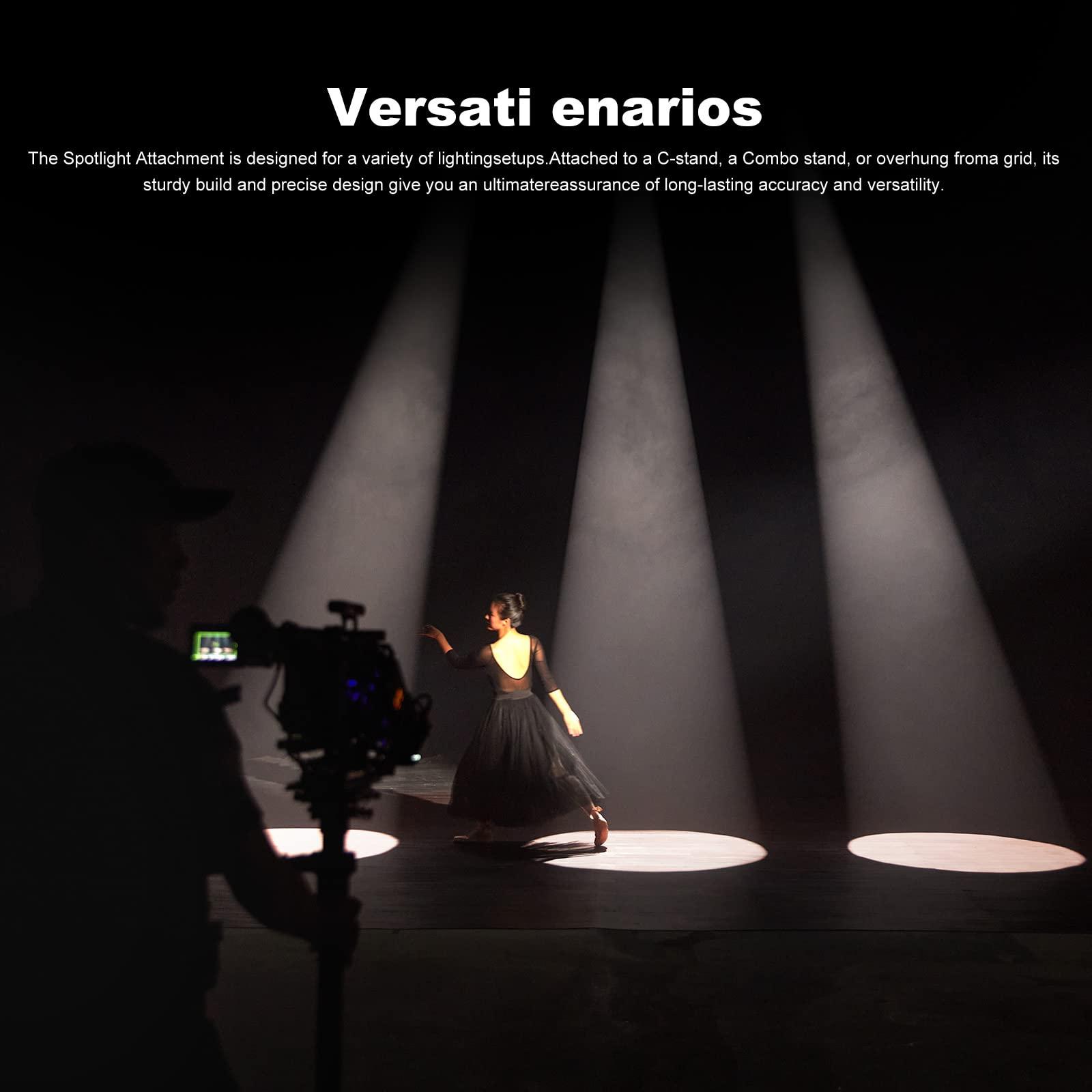 GODOX Godox VSA-26K Spotlight Attachment Kit,Conical Snoot with 26 Projection Lens and 9 Gobos for Bowens Mount Flash Speedlite,Studio Strobe Monolight,Photography LED Light and Video Light