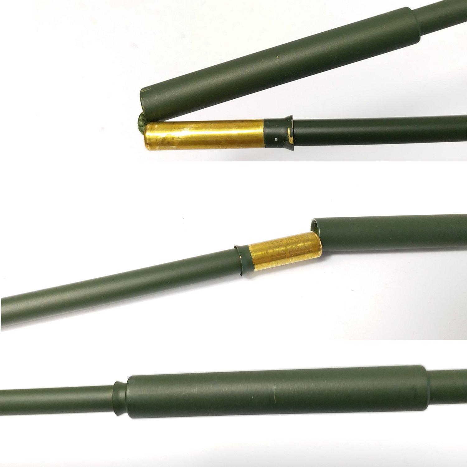 BESTBECAR HF Manpack Collapsible 7 Element Whip Antenna 285 CM Length