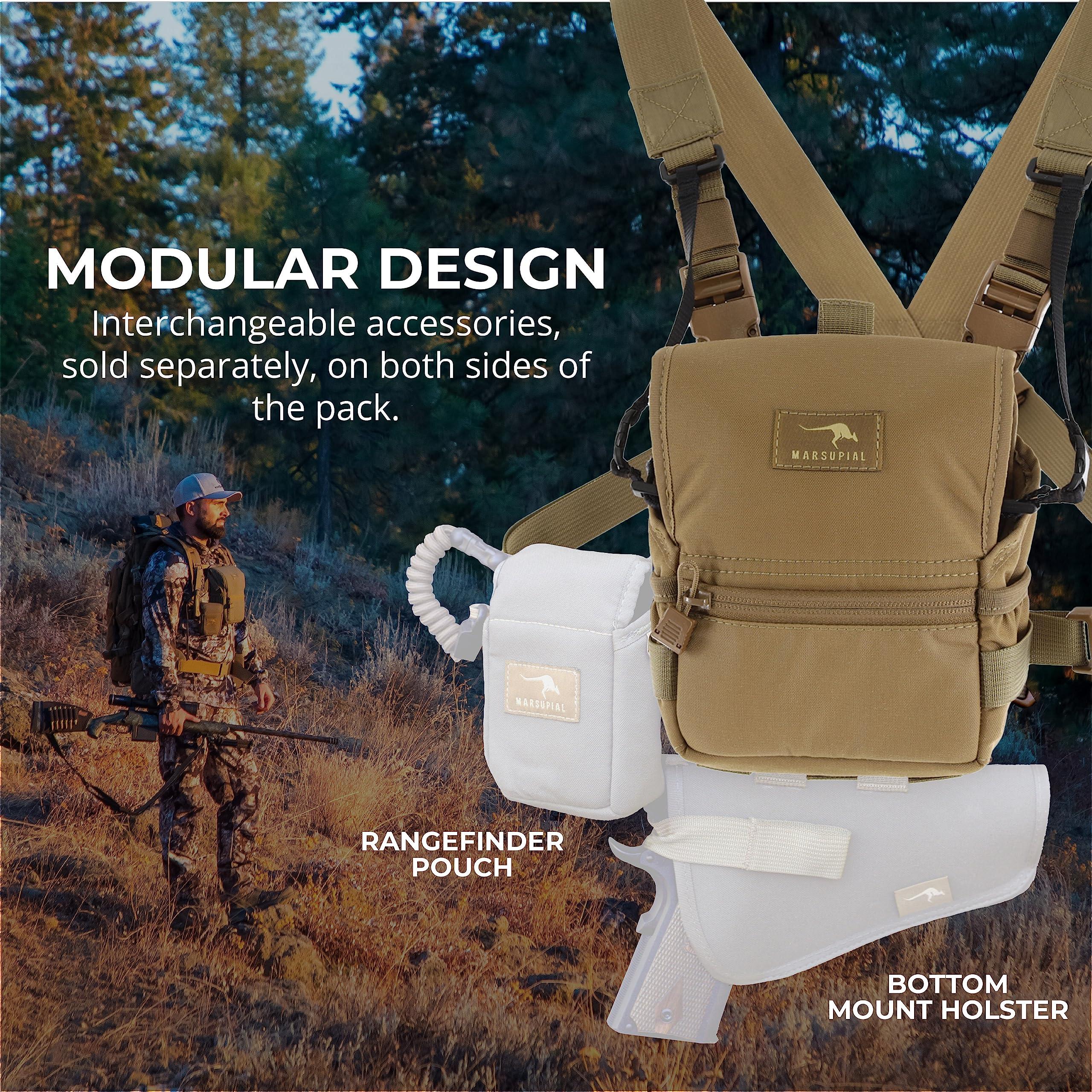 Marsupial Marsupial Gear Binocular Pack with Standard Harness, Wolf/Coyote, Medium