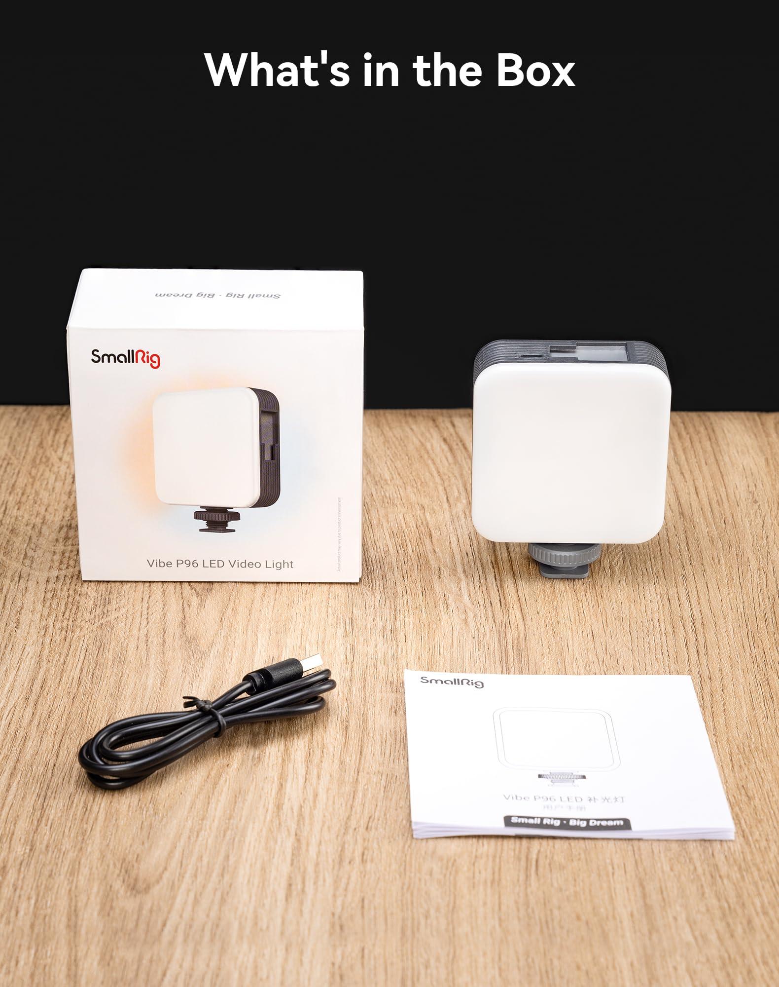 SMALLRIG SmallRig P96 LED Video Light and SmallRig RM120 RGB Video Light