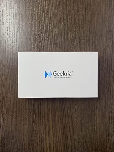 GEEKRIA Geekria Comfort Velour Replacement Ear Pads for Logitech G Pro, G Pro X, G433, G233, G Pro X 2 Headphones Ear Cushions, Headset Earpads, Ear Cups Cover Repair Parts (Black)