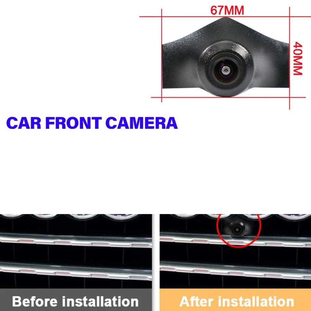 Conpert Reversing Camera for Audi Q7 2012-2019, CCD AHD Car Front View Camera