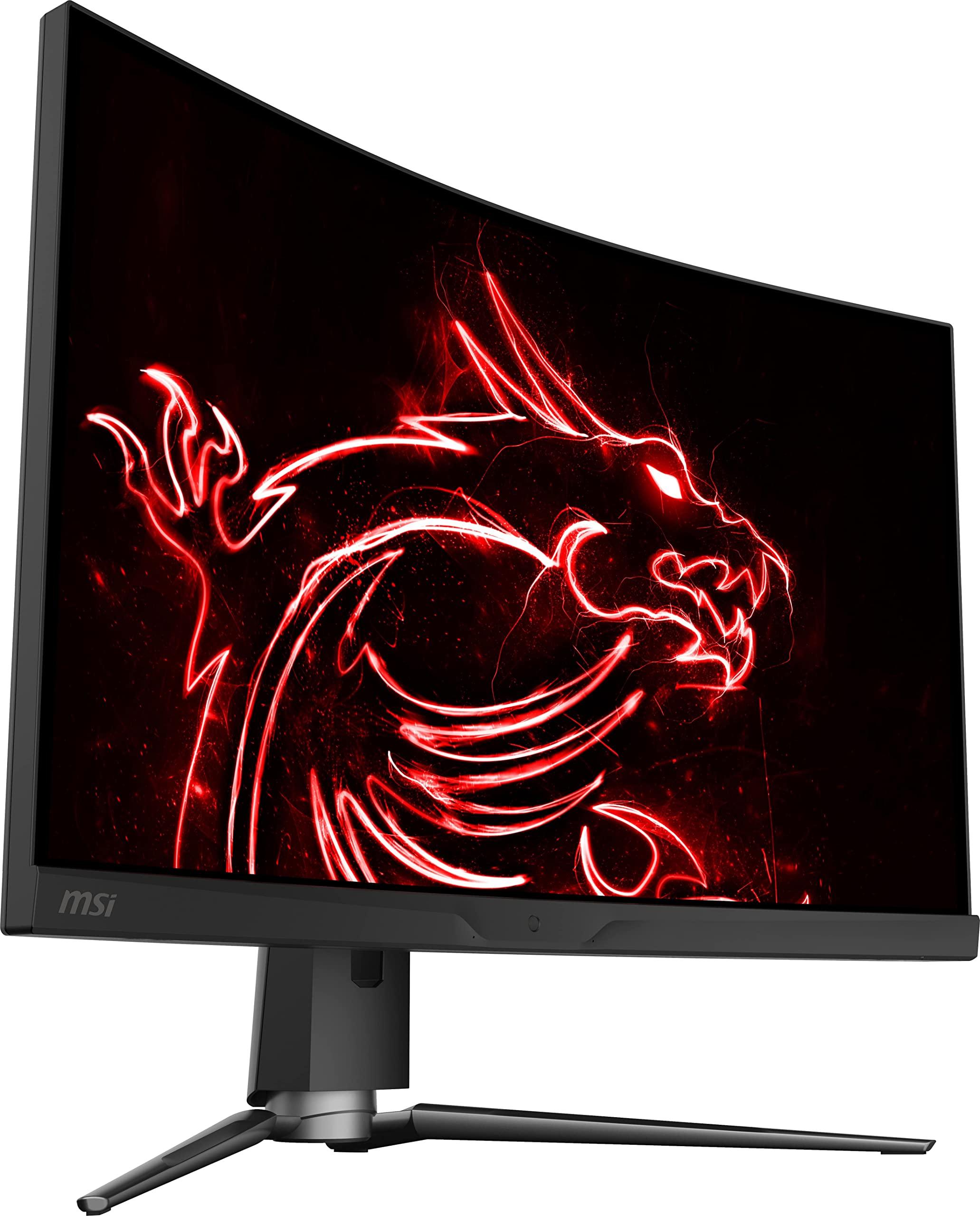 MSI MSI MPG ARTYMIS 273CQR QD, 27\" Gaming Monitor, 2560 x 1440 (QHD), VA with Quantum Dot Technology, 165Hz, FreeSync Premium Pro, HDR 400, HDMI, Displayport, USB C, Tilt, Swivel, Height Adjustable