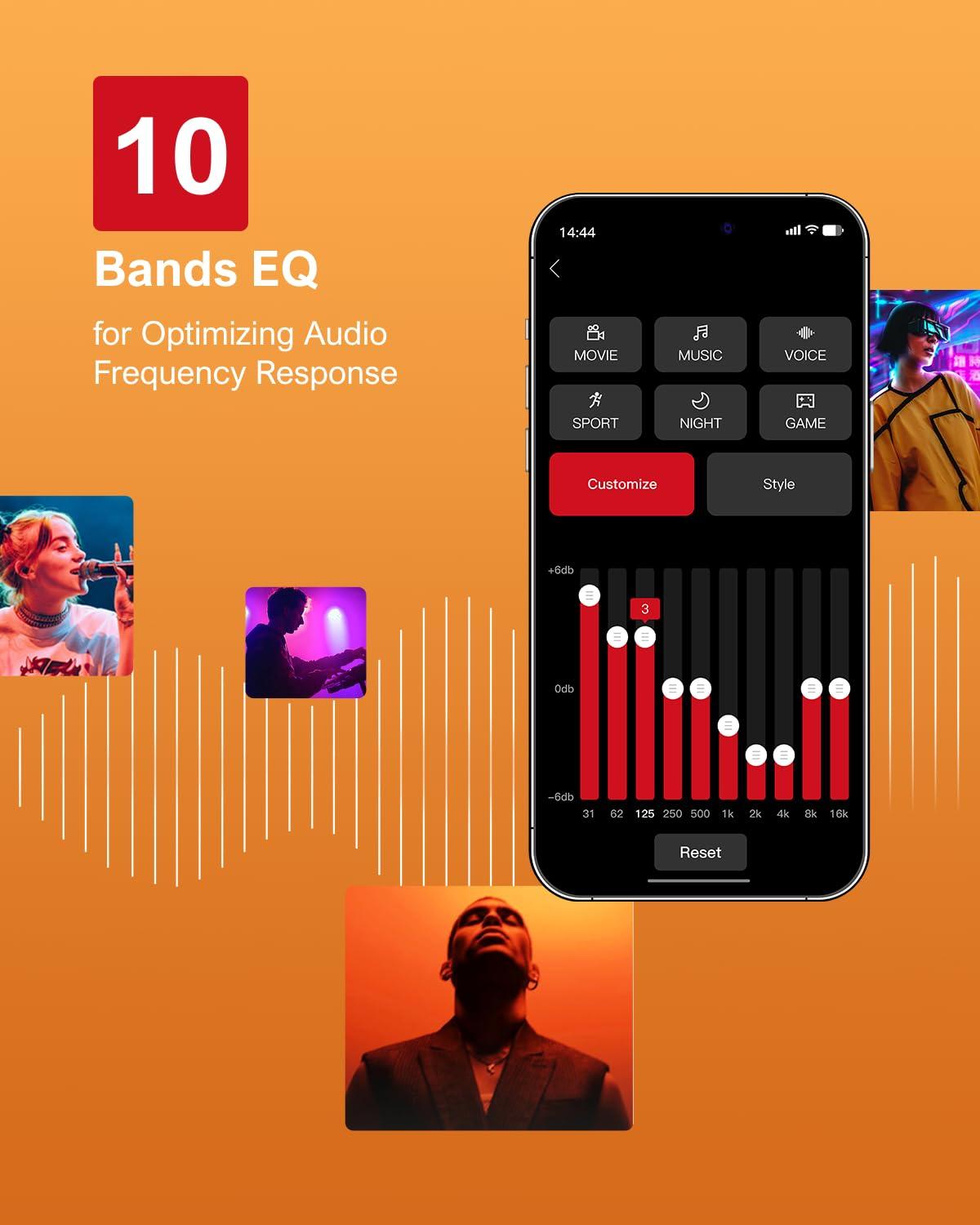 ULTIMEA ULTIMEA 2.1ch Mini Sound Bar for TV, Built-in Subwoofer, APP Control, Peak Power 120W, All-in-one PC Sound bar for Game, Bluetooth 5.3 TV Sound Bar Speakers, Opt/AUX/Wall Mount, Solo B30 Pro