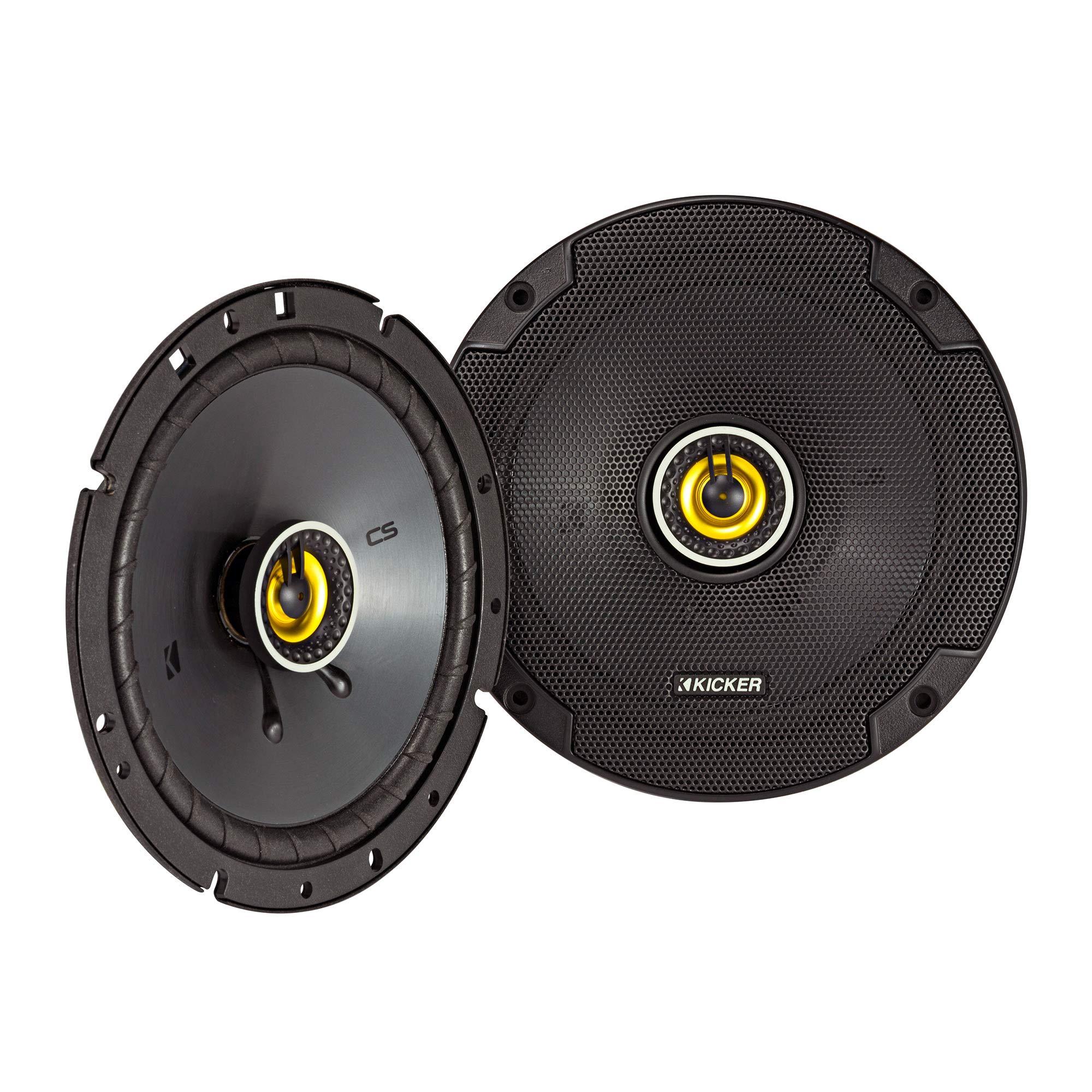 KICKER Kicker 46CSC684 CS-Series CSC68 6x8-Inch Coaxial Speakers w/ 46CSC674 6.75" Coaxial Bundle