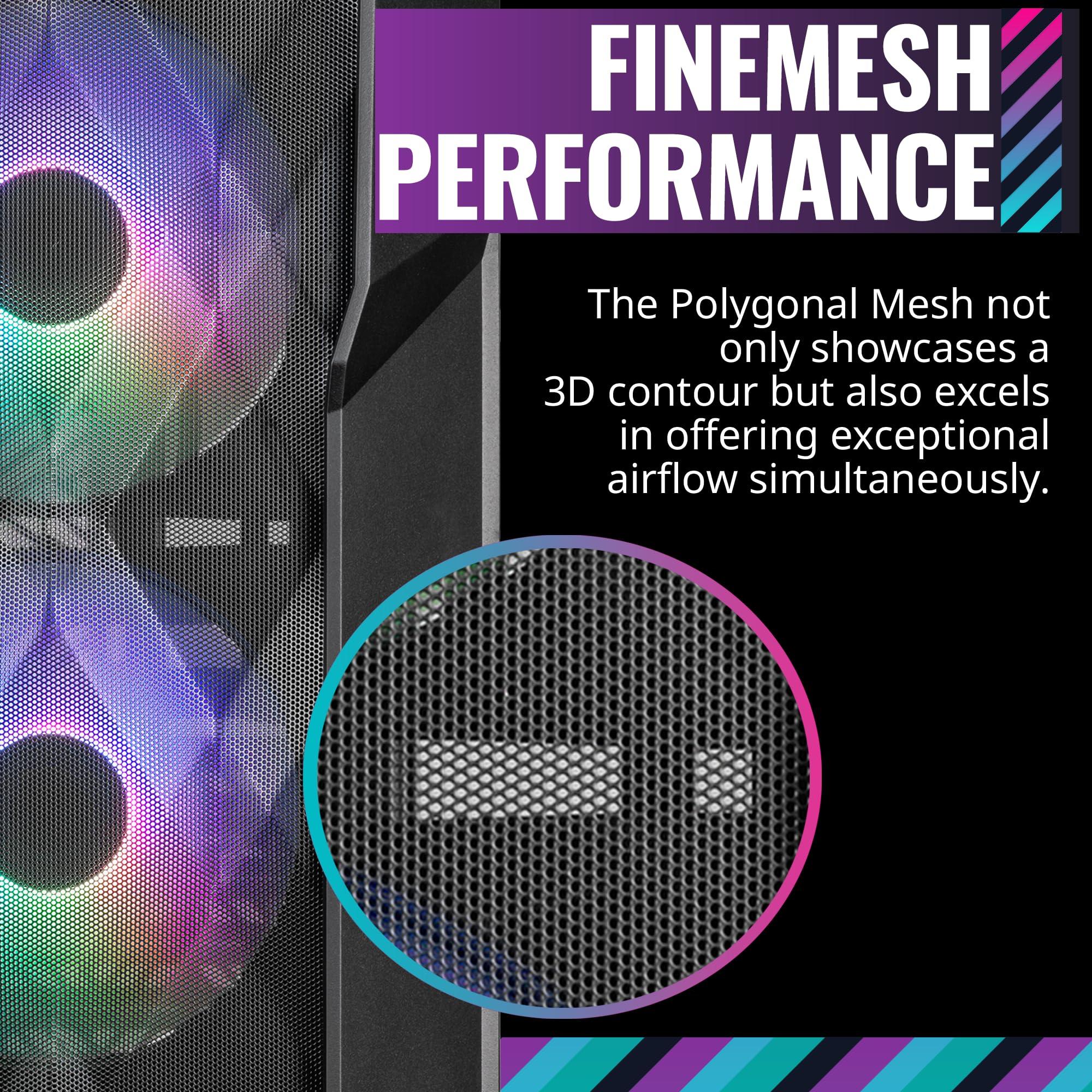 Cooler Master Cooler Master TD500 Mesh V2 Airflow ATX Mid-Tower Case & MWE Gold 850 V2 Full Modular