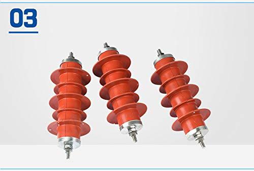 None brand HY5WS-17/50 High Voltage Arrester 10KV Zinc Oxide Arrester Distribution Type Silica Gel Lightning Arrester Class A