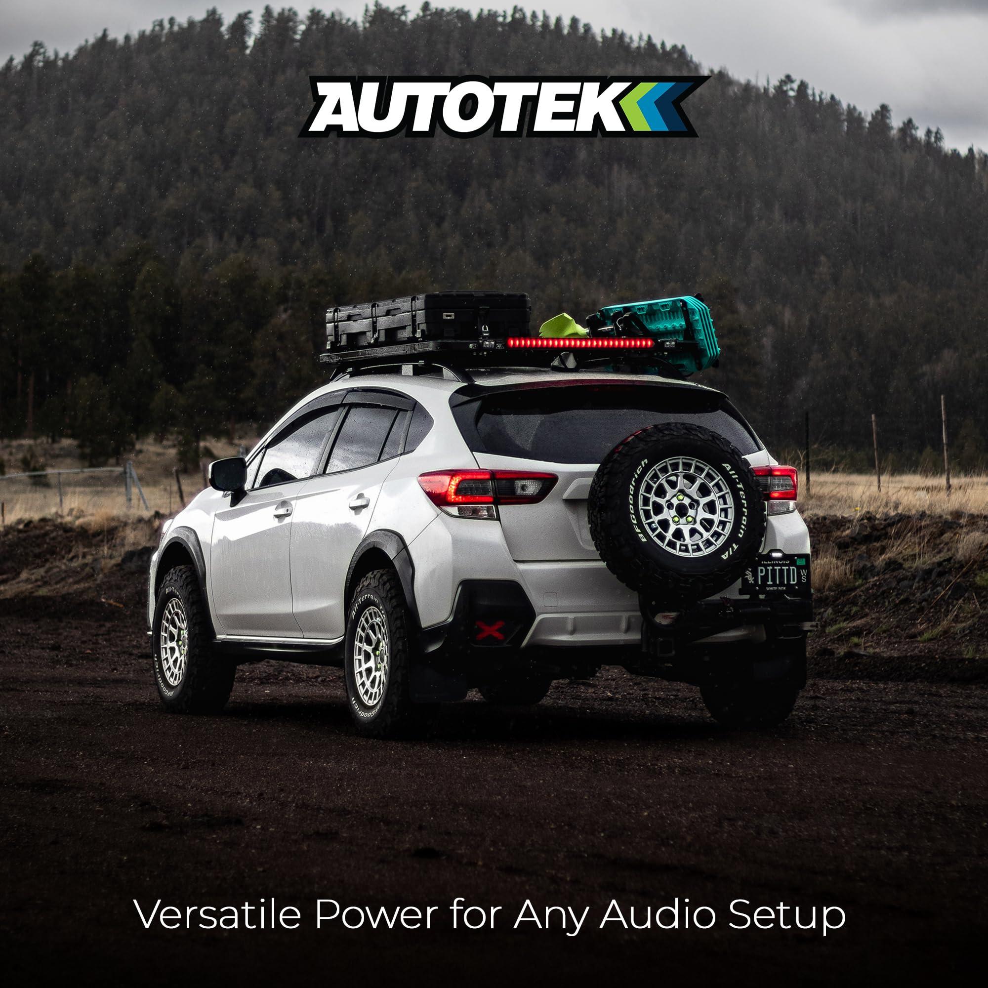 Autotek Autotek Street Machine 250W 5.25 Inch 2 Way Car Audio Coaxial Speakers with Neo Mylar Soft Dome Tweeters for Crystal Clear Sound, Pair