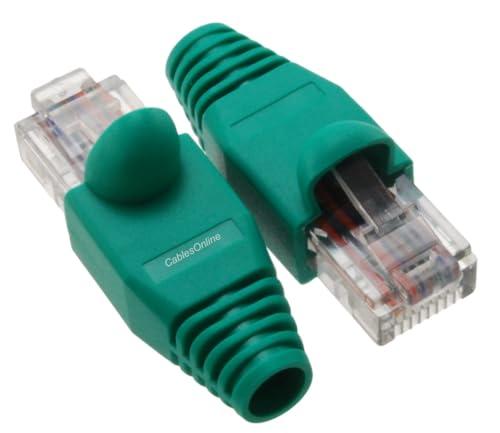 CABLESONLINE.COM ATLANTIC COMPUTERTECH CablesOnline 6-Pack 10/100 4-Pair Ethernet Green Loopback Plugs, TS-UL02-6