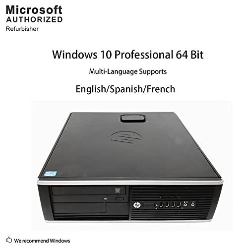 HP HP Elite 8300 SFF Small Form Factor Business Desktop Computer, Intel Quad-Core i7-3770 up to 3.9Ghz CPU, 8GB RAM, 256GB SSD, DVD, USB 3.0, Windows 10 Professional (Renewed)