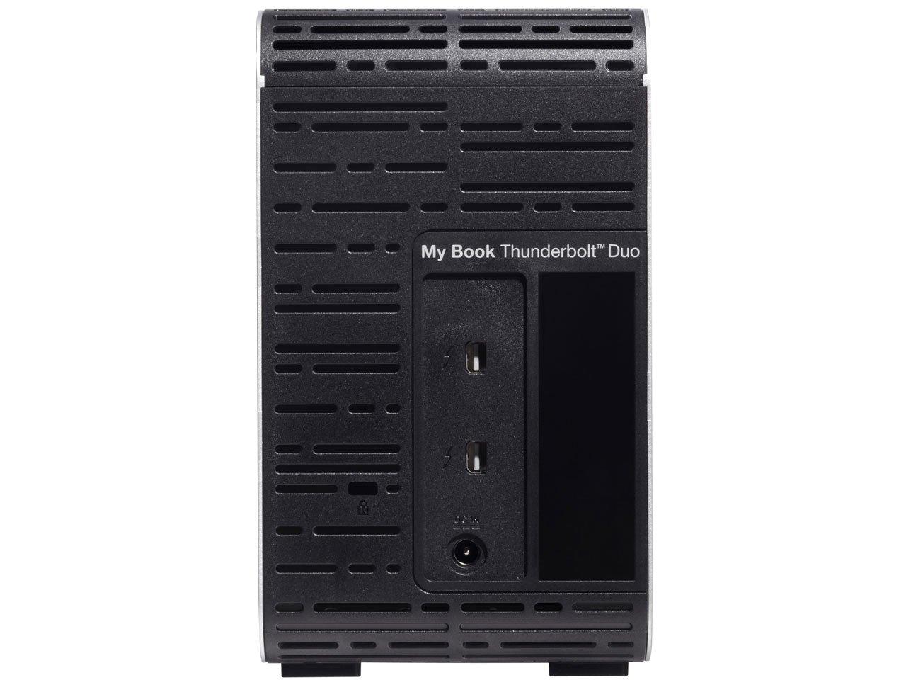 Western Digital WD My Book Thunderbolt Duo 6TB External Dual Hard Drive Storage with RAID