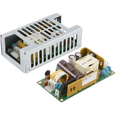 XP POWER XP POWER ECS65US24 Power Supply; AC-DC; PSU, 65W 24V 2.7A, IND and MEDI, Open Frame, Adj Vout, 80~264 VACin