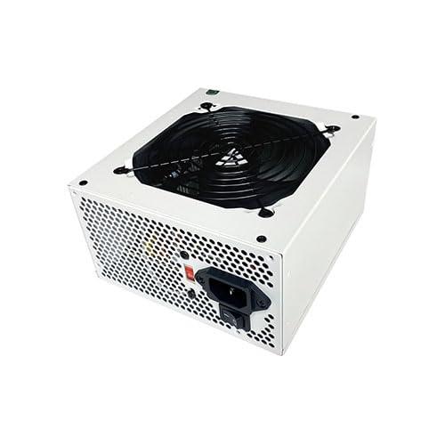 Apevia Apevia ATX-ES700-WH Essence 700W ATX Semi-Modular Gaming Power Supply with Auto-Thermally Controlled 120mm Black Fan, 115/230V Switch, All Protections, White Casing