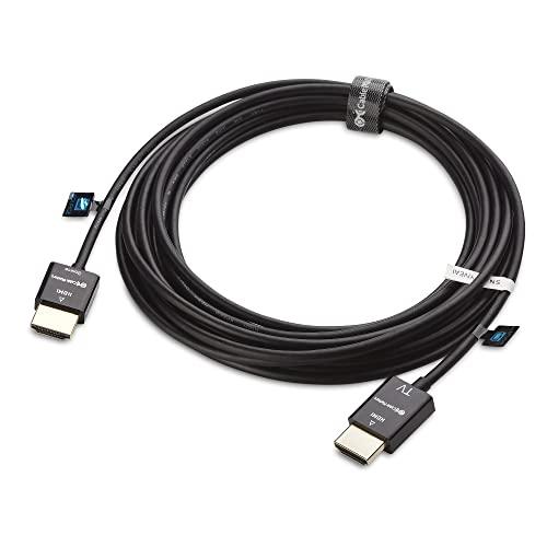 Cable Matters Cable Matters Unidirectional Active Ultra Thin HDMI Cable 15 ft with RedMere Technology (Ultra Slim HDMI Cable) 4K Rated with Ethernet