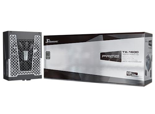Seasonic Seasonic Prime TX-1600-1600W - 80+ Titanium - ATX 3.1 & PCIe 5.1 Ready - Full Modular - ATX Form Factor - Premium Japanese Capacitor - Nvidia RTX 30/40/50 & AMD GPU Compatible (Ref. SSR-1600TR2)
