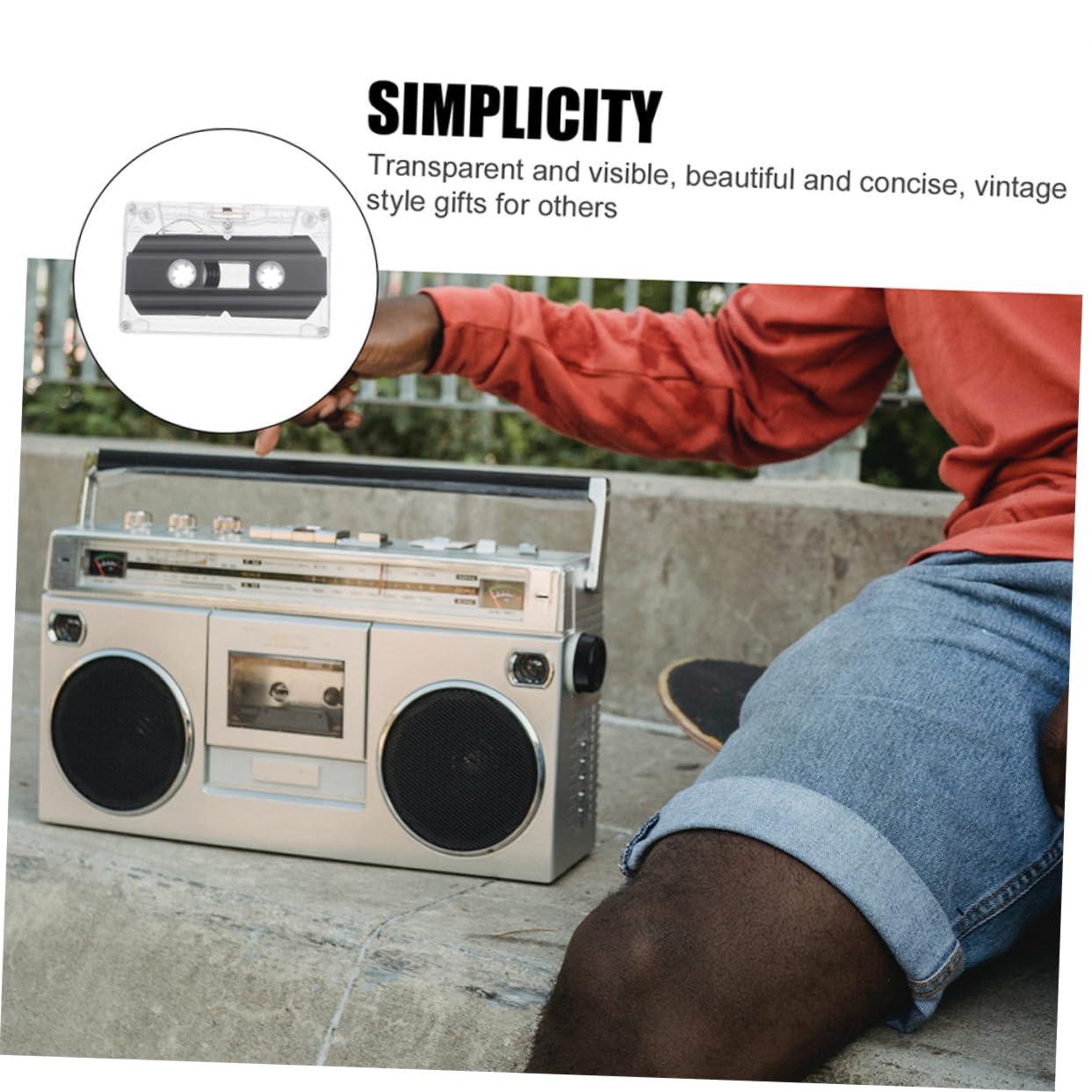 OSALADI OSALADI 12 Pcs Blank Audio Cassette Tapes 30-Minute Recordable Cassette Tapes Recordable Audio Cassette Tapes for DIY Projects