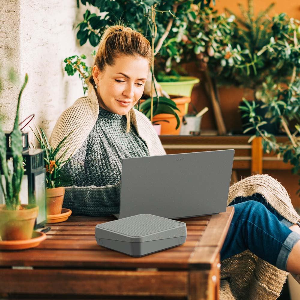 acer Acer Connect Vero W6m Wi-Fi 6E Mesh Router | Tri Band AXE7800 (2.4GHz/5GHz/6GHz) | Gigabit Speed (Up to 7.8Gbps) | Optimized Connectivity for PC or Console | 30% Post-Consumer Recycled
