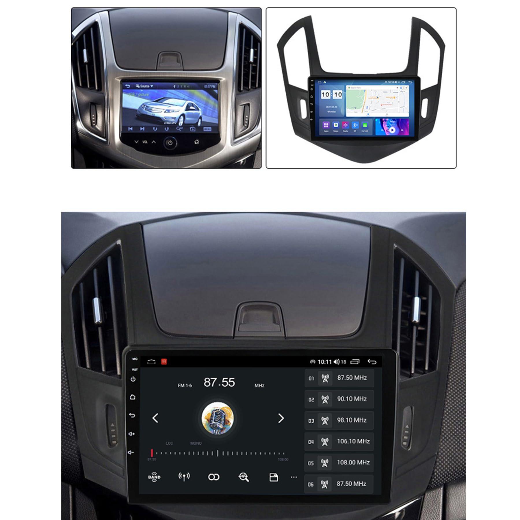 ADMLZQQ ADMLZQQ Android 12 Head Unit 2 Din Car Stereo Sat Nav for Chevrolet Cruze 2012-2015 Radio GPS Navigation 9\'\' MP5 Multimedia Video Player FM Receiver Support 4G SIM 5G Wifi SWC,M300s