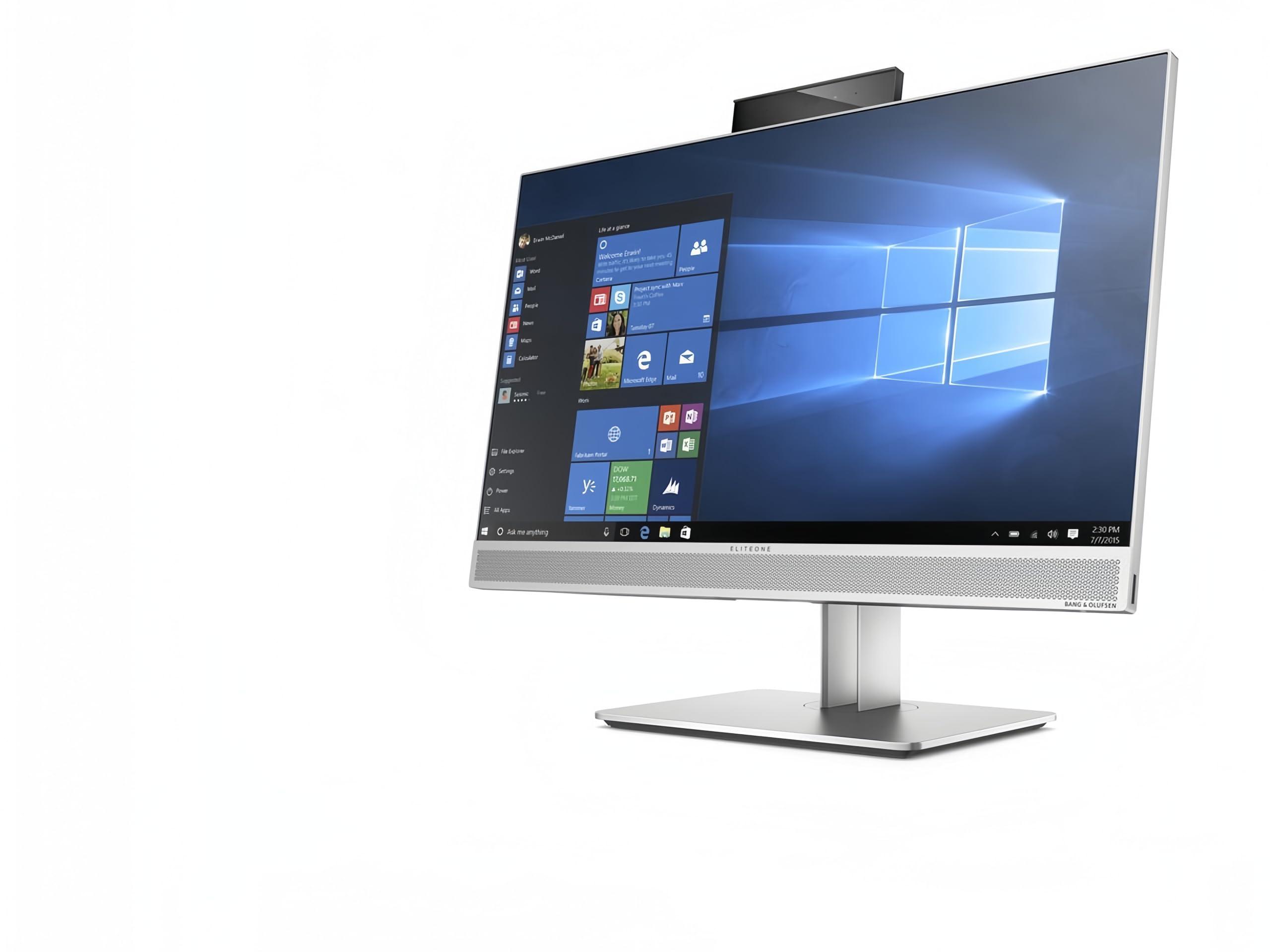 HP HP EliteOne 800 G3 All-in-One Desktop, 23.8\" FHD (1920x1080), Intel Core i5-6500T 3.2GHz, 16GB RAM, 256GB SSD, Wired Keyboard and Mouse, Windows 10 Pro (Renewed)