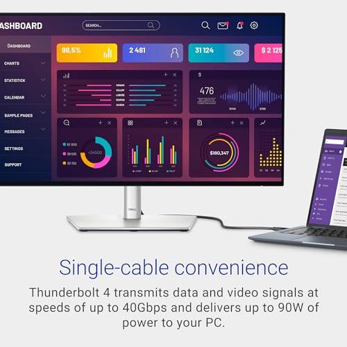 Dell Dell UltraSharp 27 Thunderbolt Hub Monitor - U2724DE 68.4cm (27), W128815278 (Monitor - U2724DE 68.4cm (27))