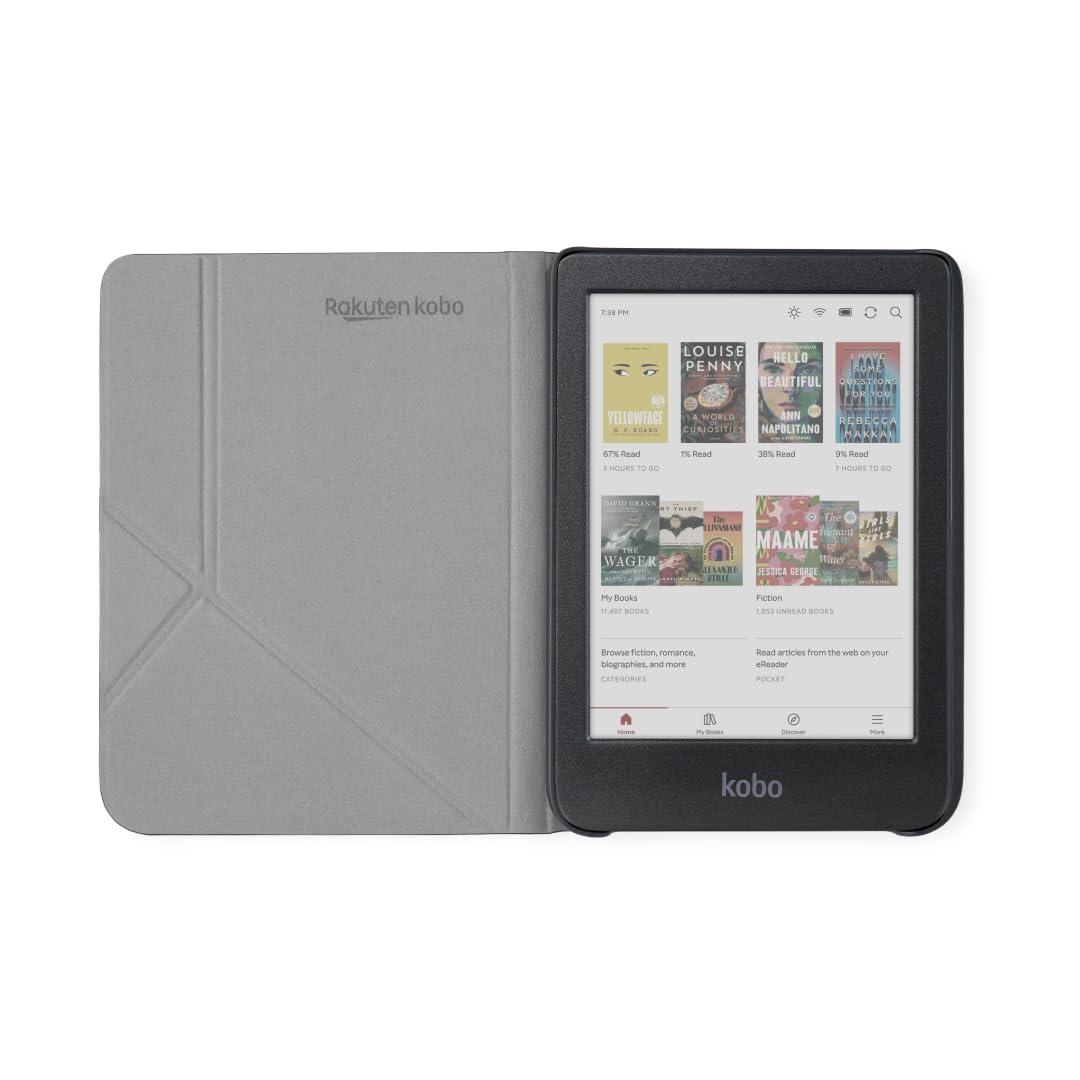 Kobo Kobo Clara Colour eReader with Case Bundle (Candy Pink SleepCover, Case Bundle)