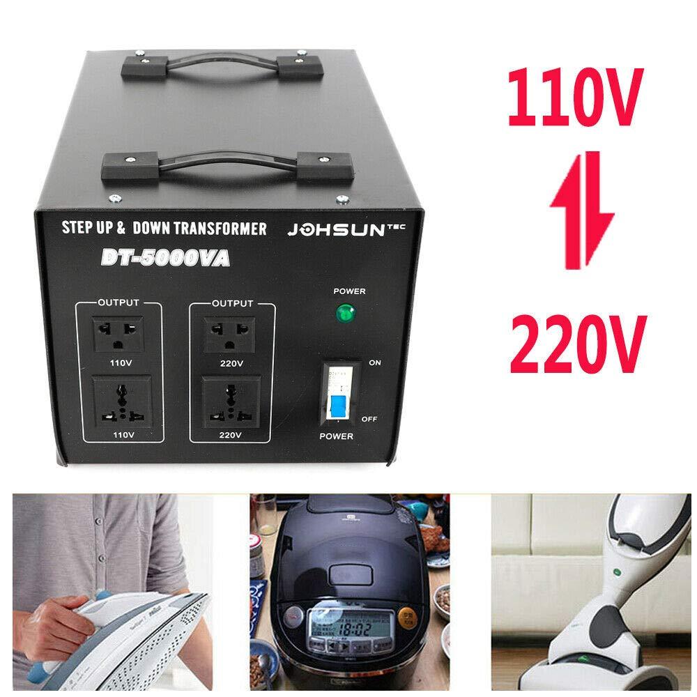 WDZCZDoo 4000W Voltage Converter Transformer(220V to 110V, 110V to 220V) Heavy Duty Step Up/Down Converter 110/120 Volt (4000W)