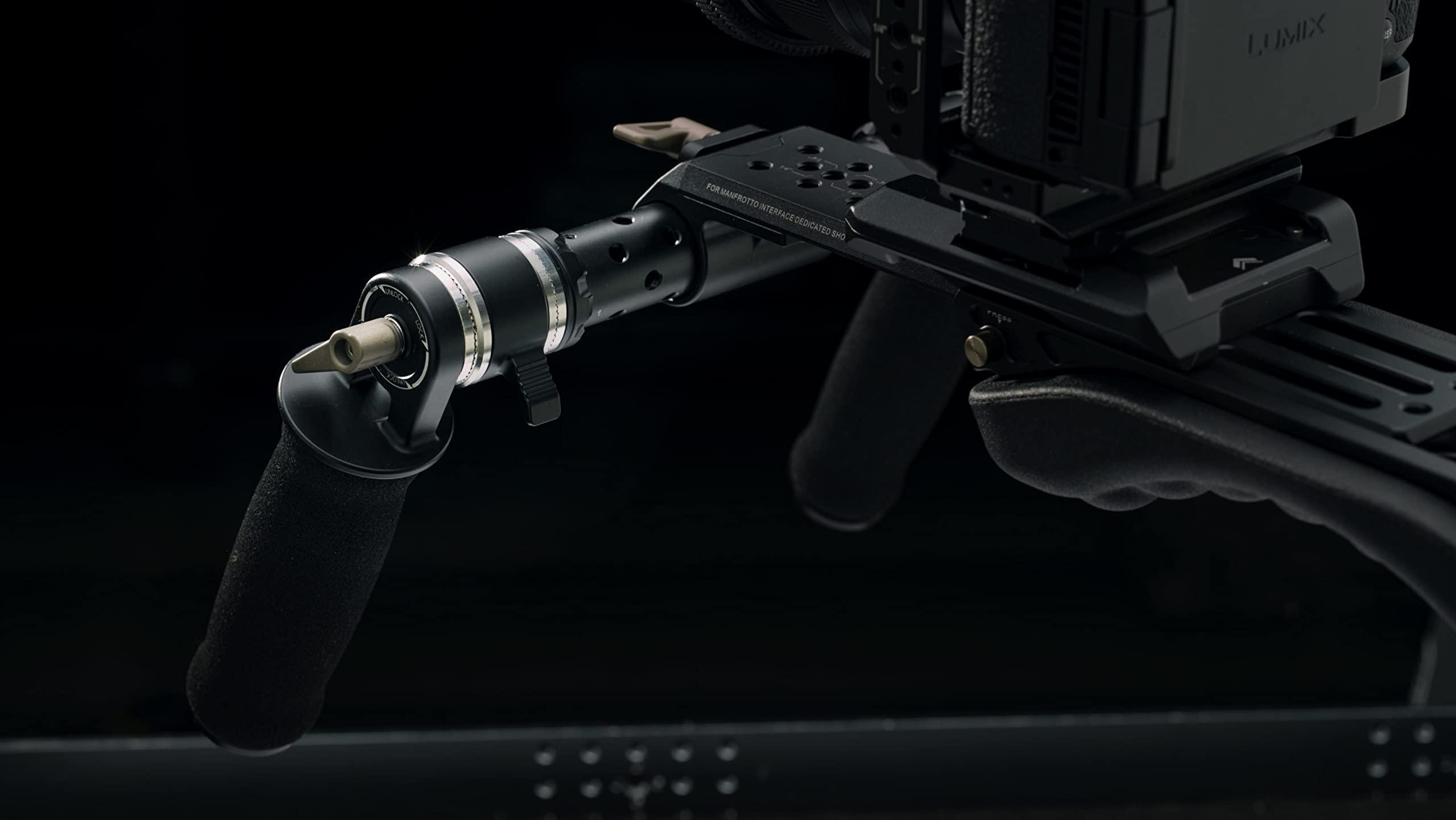 Tilta Quick Adjust Rosette Adapter - Black | Secure Connection | Compatible | Enhanced Comfort | Durable & Lightweight (Right)