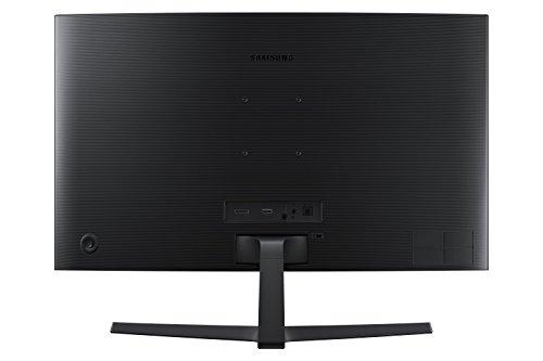 SAMSUNG SAMSUNG 27\" CF39 Series FHD 1080p Curved Computer Monitor, Ultra Slim Design, AMD FreeSync, 4ms response, HDMI, DisplayPort, VESA Compatible, Wide Viewing Angle, LC27F398FWNXZA, Black