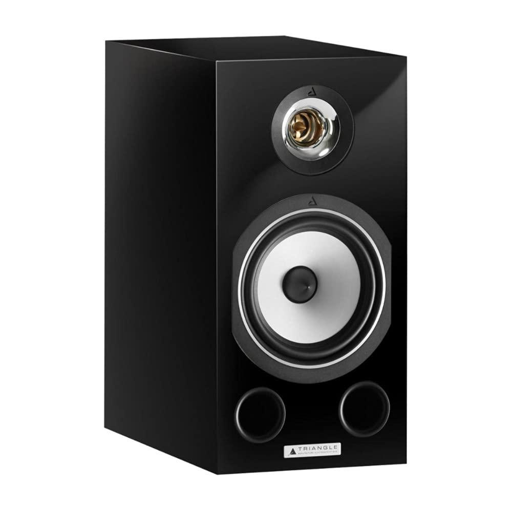 triangle Triangle Esprit Comete Ez Hi-Fi Bookshelf Speakers (Black High Gloss, Pair)
